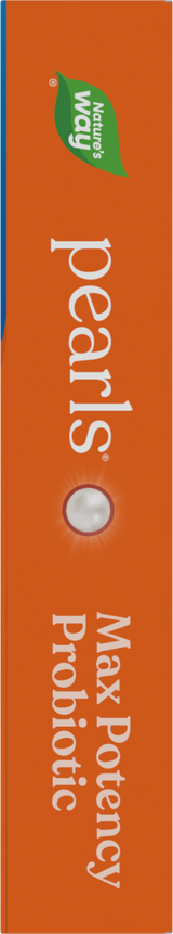 <{%360IMAGE3_5073IP%}>Nature's Way® | Probiotic Pearls MAX Potency - right side of pack