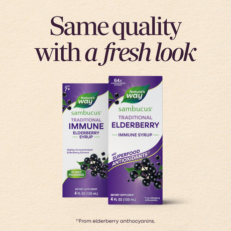 <{%MAIN9_6970%}>Nature's Way® | Sambucus Traditional Elderberry Immune Syrup