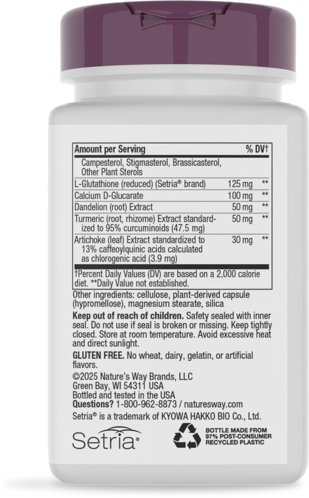 <{%360IMAGE3_01315%}>Nature's Way® | Complete Liver Cleanse - back of pack
