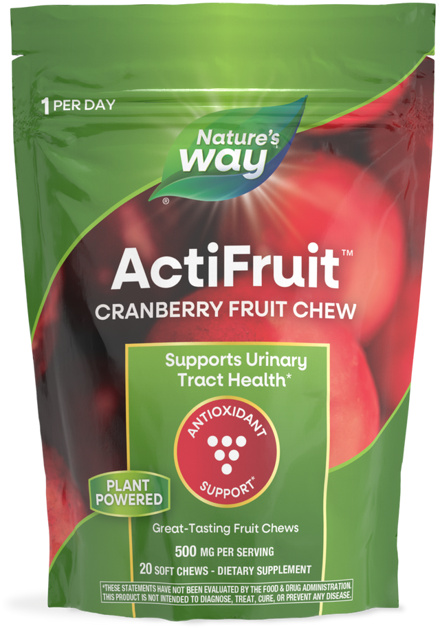 <{%PRIMARY_07842IP%}>Nature's Way® | ActiFruit, 20 chews