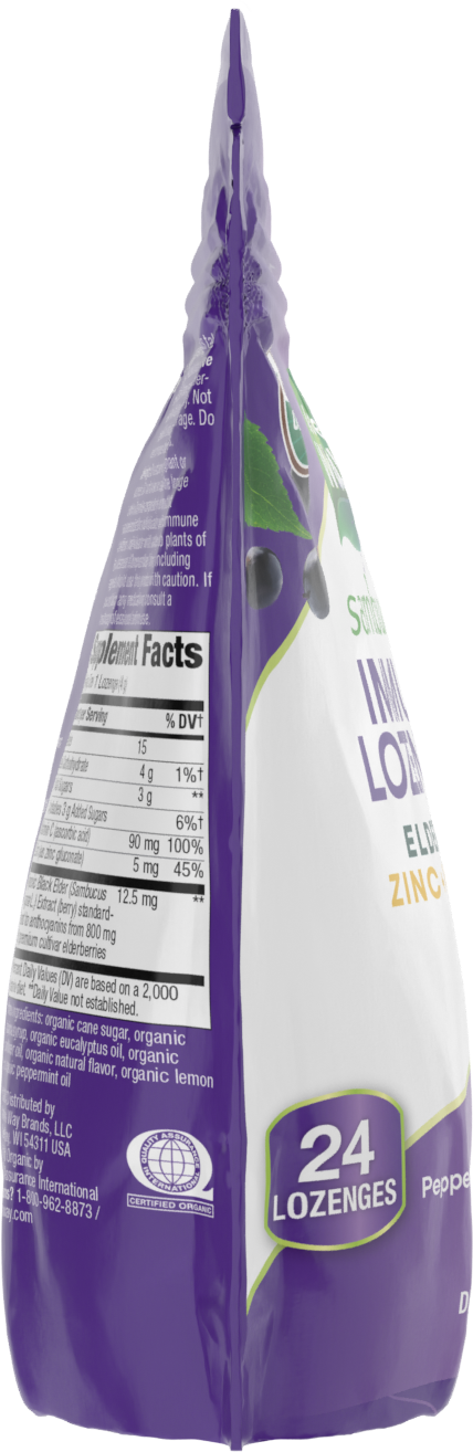 <{%360IMAGE2_12088%}>Nature's Way® | Sambucus Immune Lozenges - right side of pack