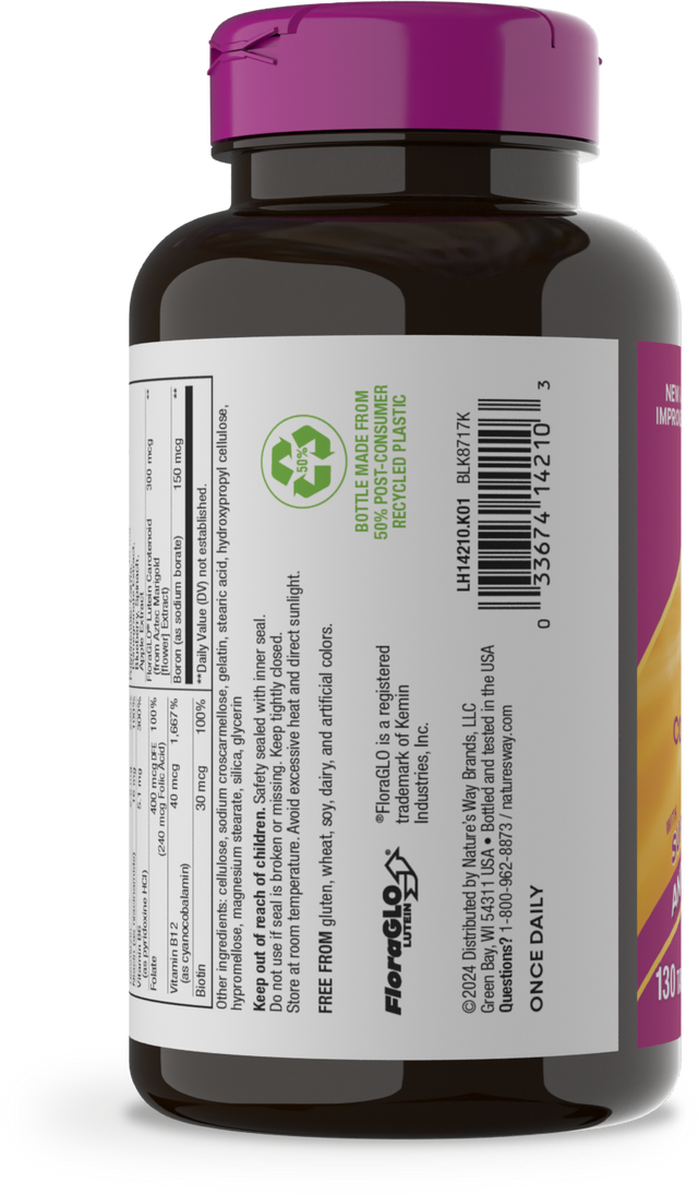 <{%360IMAGE9_14210%}>Nature's Way® | Alive! Women's 50+ Complete Multivitamin - left side of pack