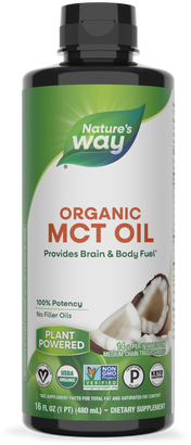 <{%PRIMARY_10895%}>Nature's Way® | Organic MCT Oil, 16 fl oz (480 ml)