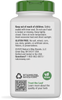 Nature's Way® | Ginger Root - back of pack Sku:11926