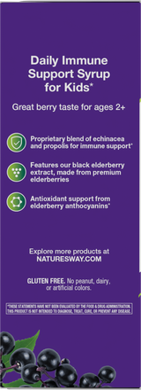 <{%360IMAGE3_15359%}>Nature's Way® | Sambucus Immune Elderberry Syrup for Kids* - left side of pack