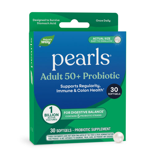 Nature's Way® | Pearls Adult 50+ Probiotic Sku:10510