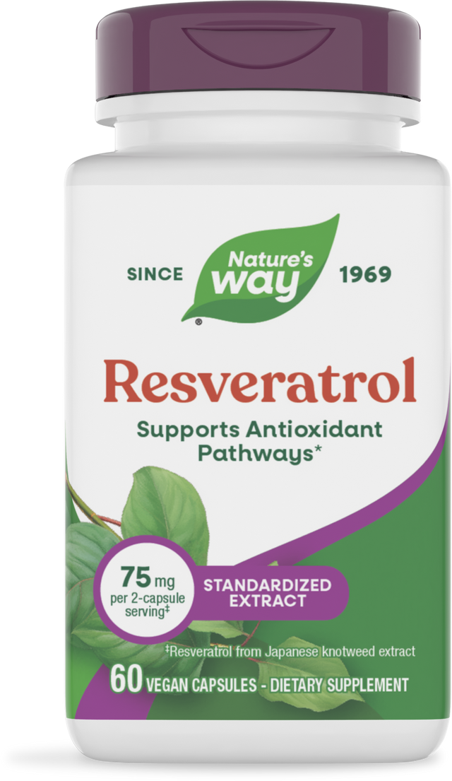 <{%PRIMARY_15611%}>Nature's Way® | Resveratrol, 60 capsules