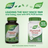 <{%MAIN1_14300%}>Nature's Way® | Horsetail Grass - package updates old to new