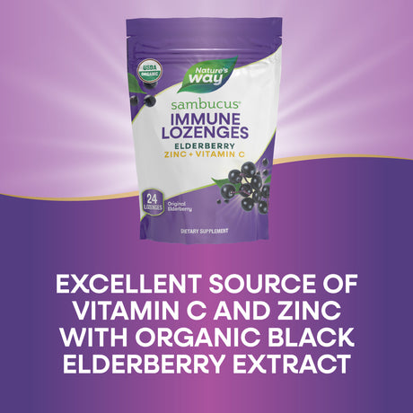 <{%MAIN15_10220%}>Nature's Way® | Sambucus Immune Lozenges