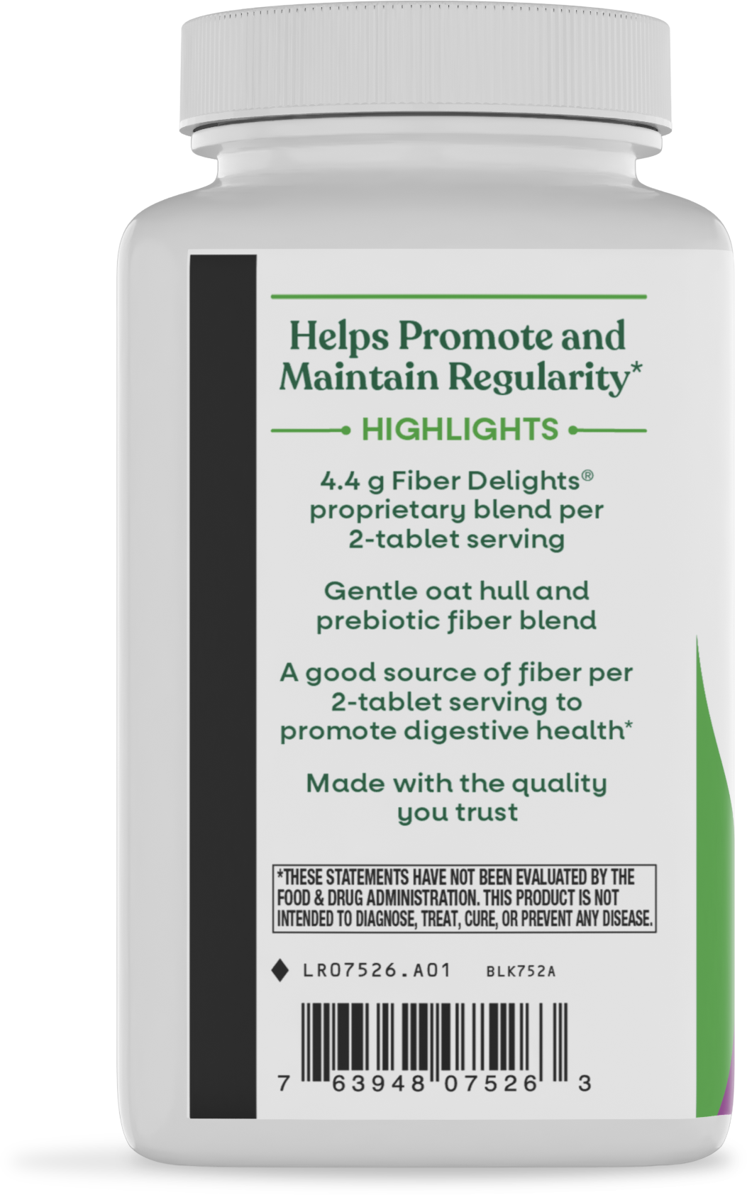 <{%360IMAGE2_07526%}>Nature's Way® | Fiber Delights - left side of pack