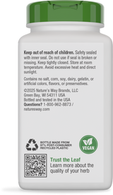 <{%360IMAGE7_14610%}>Nature's Way® | Fenugreek Seed - back of pack