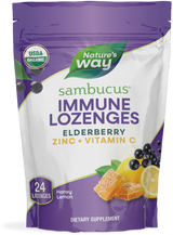 <{%PRIMARY_12089%}>Nature's Way® | Sambucus Immune Lozenges, 24 lozenges, Honey Lemon
