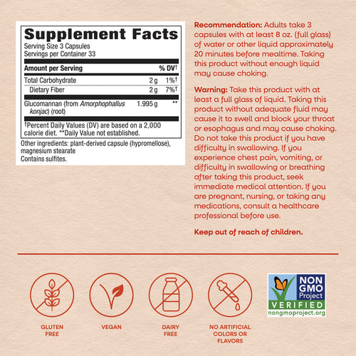 Nature's Way® | Glucomannan Sku:13675