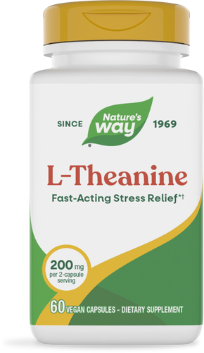 Nature's Way® | L-Theanine, 60 capsules Sku:09556