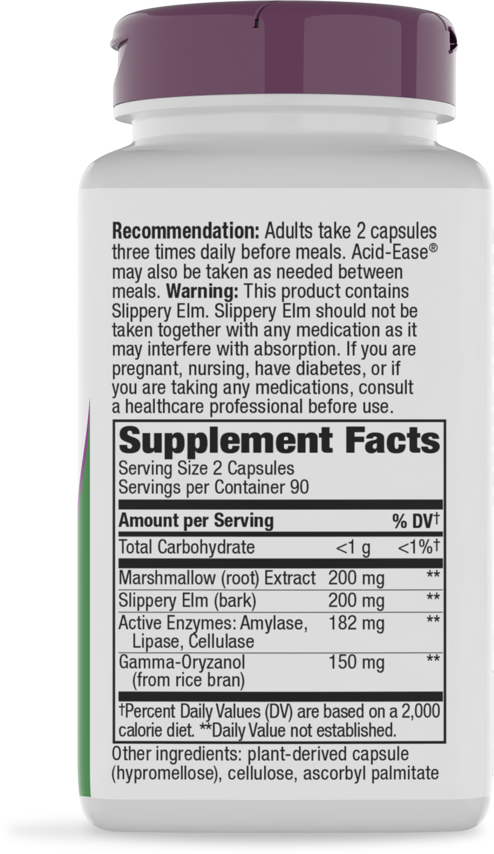 <{%360IMAGE1_02490%}>Nature's Way® | Acid-Ease - right side of pack