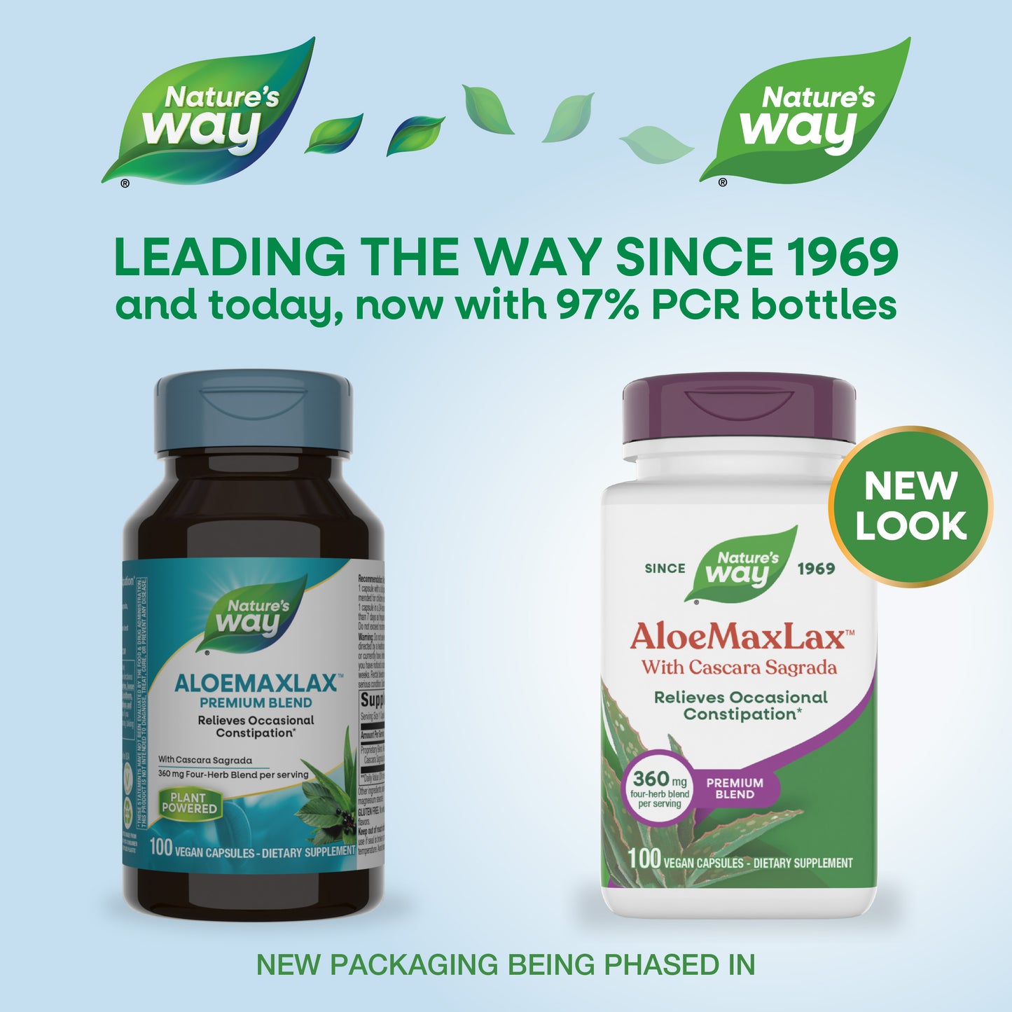 <{%MAIN1_142%}>Nature's Way® | Aloe MAXLAX Premium Blend - package updates old to new