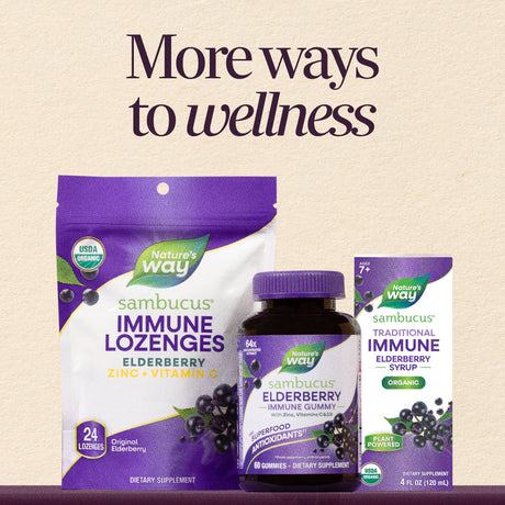 <{%MAIN11_12089%}>Nature's Way® | Sambucus Immune Lozenges