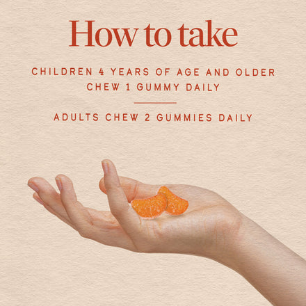 Vitamin C Gummies Supplement Facts