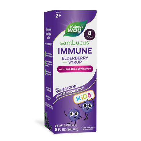 <{%MAIN7_15359%}>Nature's Way® | Sambucus Immune Elderberry Syrup for Kids*