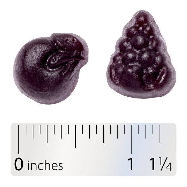 <{%360IMAGE3_10484%}>Nature's Way® | Alive! Immune Gummy With Elderberry Extract - Gummy and ruler