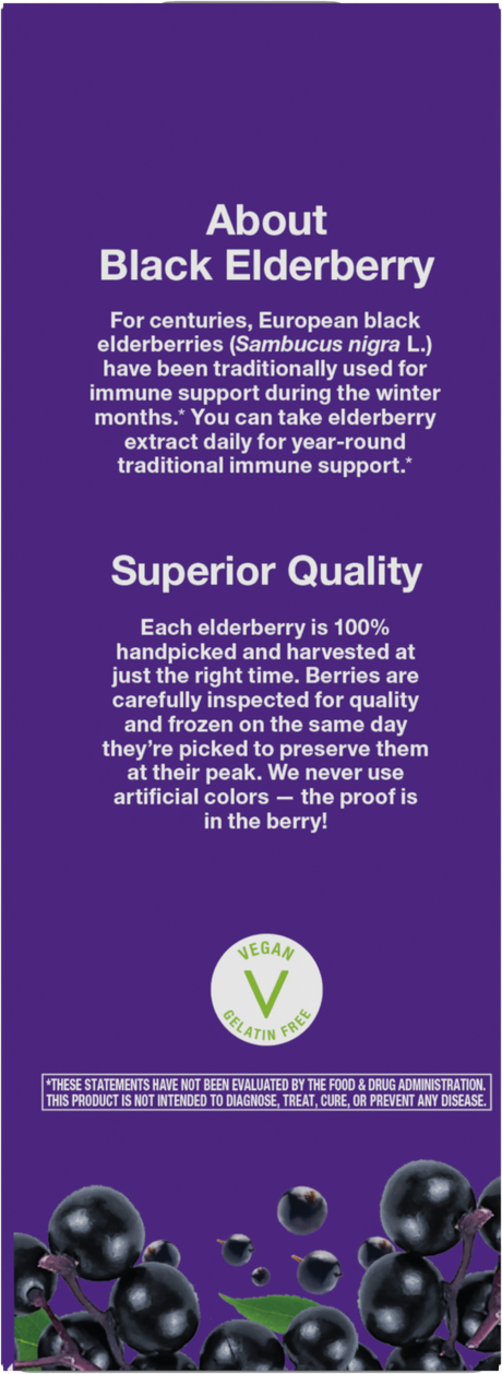 <{%360IMAGE2_15332%}>Nature's Way® | Sambucus Traditional Elderberry Immune Syrup - back of pack