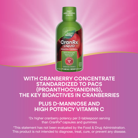 <{%MAIN3_10613%}>Nature's Way® | CranRx Liquid Bioactive Cranberry