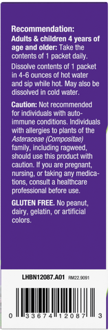 <{%360IMAGE3_12087%}>Nature's Way® | Sambucus Immune Elderberry Hot Drink - left side of pack
