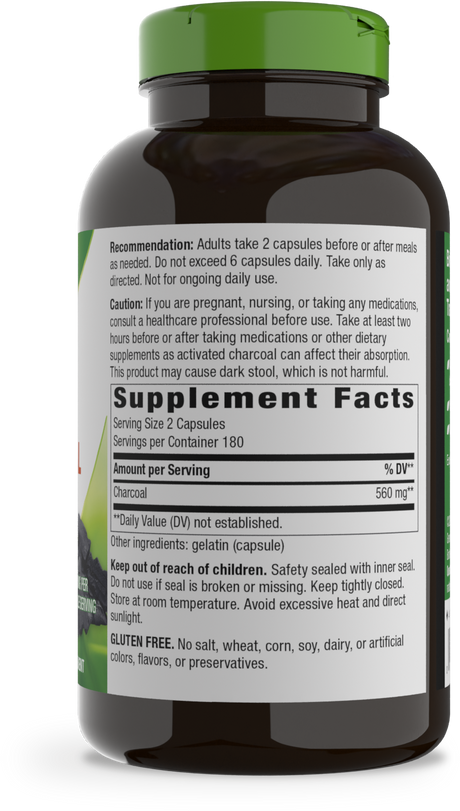 <{%360IMAGE1_11950%}>Nature's Way® | Activated Charcoal - right side of pack