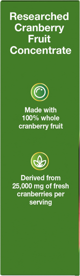<{%360IMAGE3_15289%}>Nature's Way® | CranRx BioActive Cranberry - left side of pack