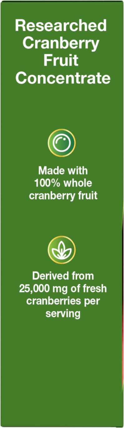 <{%360IMAGE3_15289%}>Nature's Way® | CranRx BioActive Cranberry - left side of pack