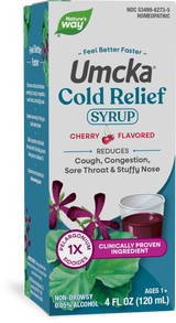 <{%PRIMARY_15273%}>Nature's Way® | Umcka Cold Relief Syrup, 4 fl oz (120 ml), Cherry
