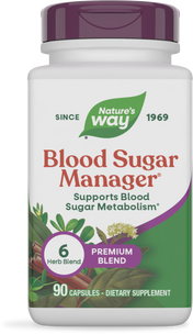 <{%PRIMARY_79200%}>Nature's Way® | Blood Sugar Manager, 90 capsules