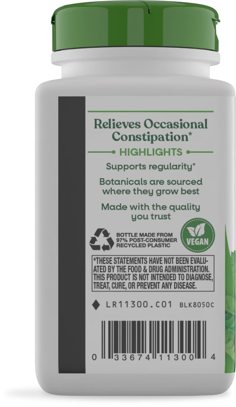 <{%360IMAGE2_11300%}>Nature's Way® | Cascara Sagrada - left side of pack
