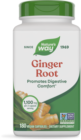 <{%PRIMARY_13108%}>Nature's Way® | Ginger Root, 180 capsules