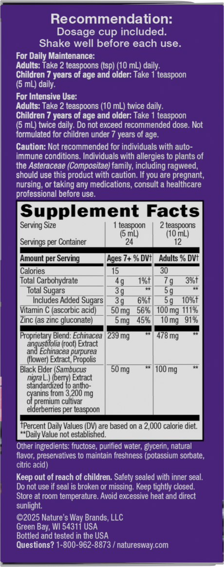 <{%360IMAGE1_6974%}>Nature's Way® | Sambucus Immune Elderberry Syrup - right side of pack