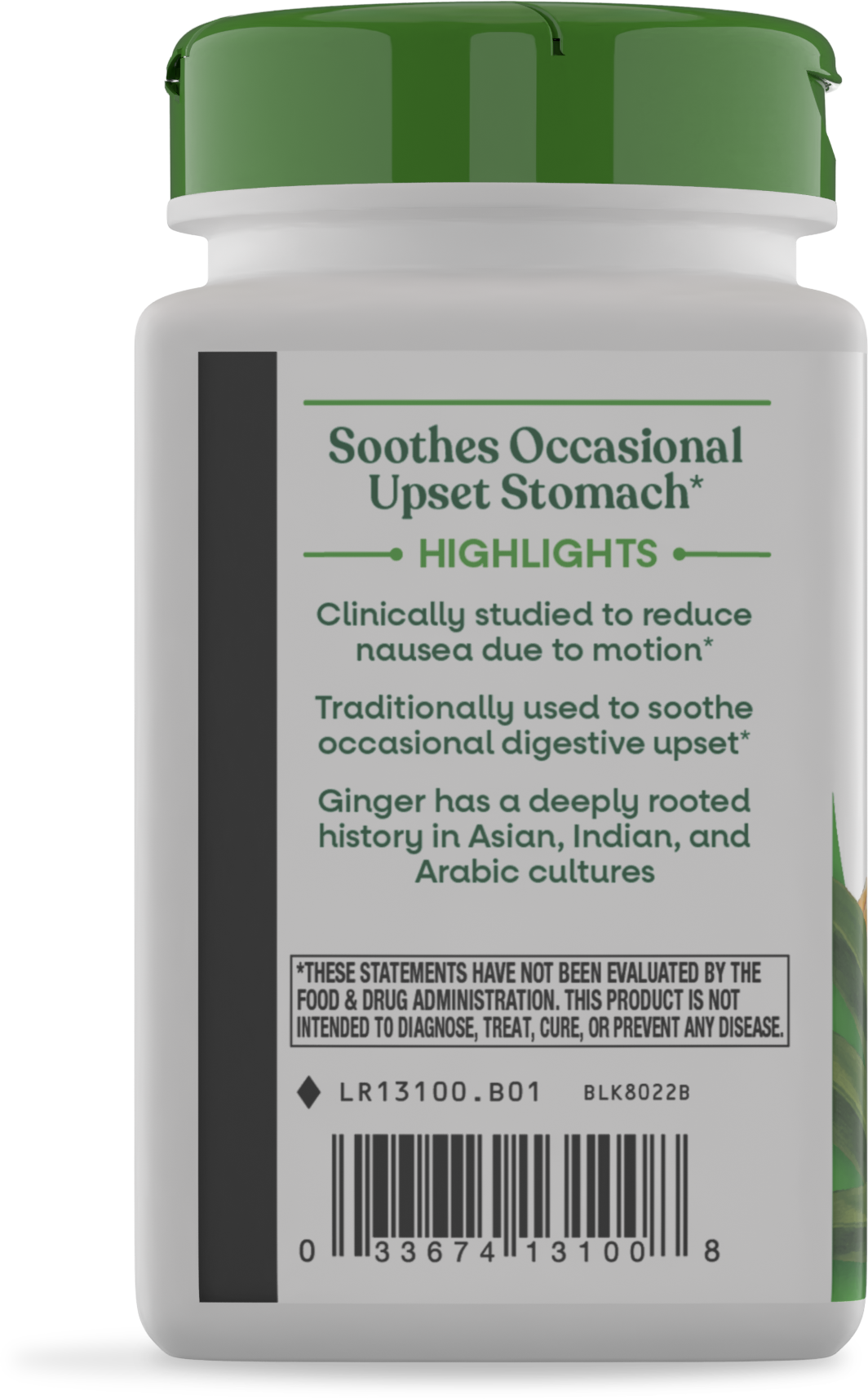 <{%360IMAGE6_13100%}>Nature's Way® | Ginger Root - left side of pack