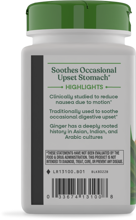 <{%360IMAGE6_13100%}>Nature's Way® | Ginger Root - left side of pack