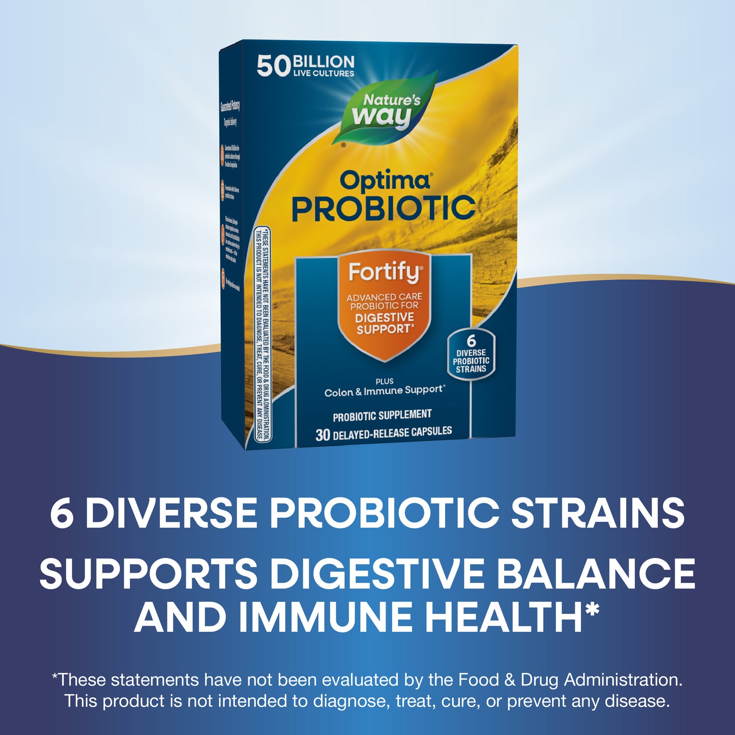<{%MAIN3_10337%}>Nature's Way® | Fortify Optima 50 Billion Probiotic