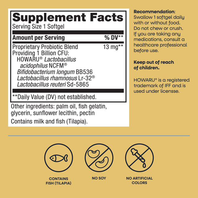 <{%MAIN4_15752%}>Nature's Way® | Primadophilus Reuteri Pearls Probiotics