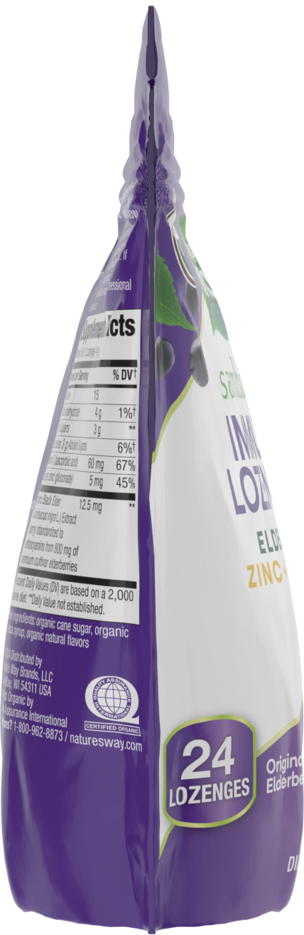 <{%360IMAGE10_10220%}>Nature's Way® | Sambucus Immune Lozenges - right side of pack