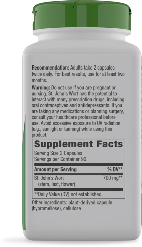 <{%360IMAGE1_14041%}>Nature's Way® | St. John's Wort Herb - right side of pack