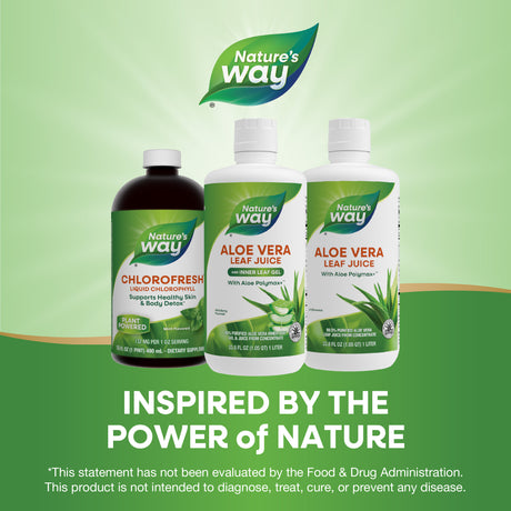 <{%MAIN5_14282%}>Nature's Way® | Aloe Vera Inner Leaf Gel & Juice