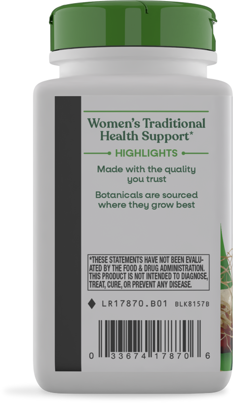 <{%360IMAGE2_17870%}>Nature's Way® | Wild Yam Root - left side of pack