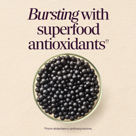 <{%MAIN3_15027%}>Nature's Way® | Sambucus Elderberry Zero Sugar Immune Gummies for Kids