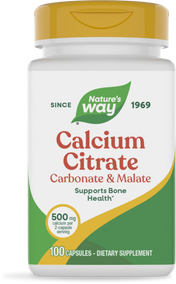 <{%PRIMARY_41010%}>Nature's Way® | Calcium Citrate, Carbonate & Malate, 100 capsules