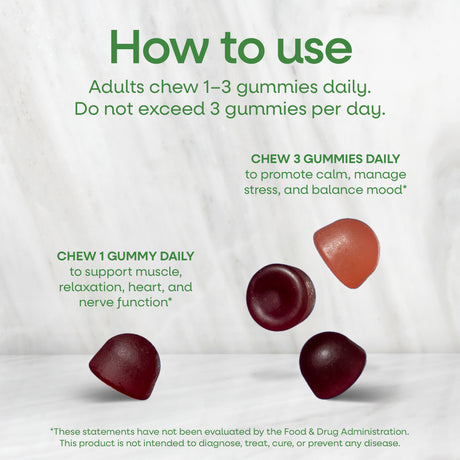 <{%DETAIL2_14602%}>Nature's Way® | Magnesium Gummy - product recommendations