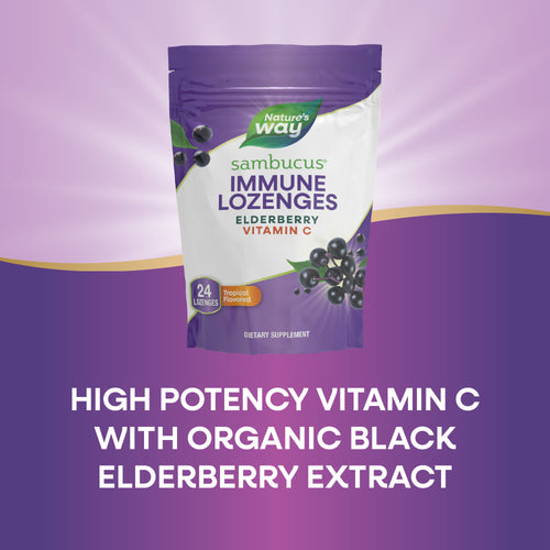 Nature's Way® | Sambucus Immune Lozenges Sku:12963