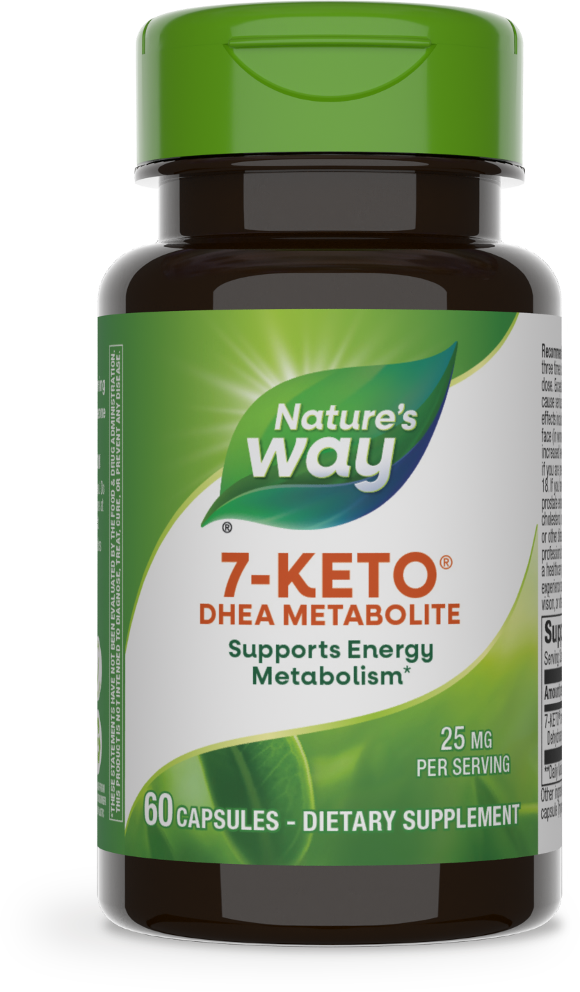 <{%PRIMARY_05186%}>Nature's Way® | 7-KETO DHEA Metabolite, 60 capsules