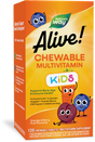 <{%PRIMARY_15786%}>Nature's Way® | Alive! Kids Chewable Multivitamin, 120 chewables, Orange & Berry