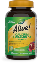 Alive!® Calcium & Vitamin D3 Gummies